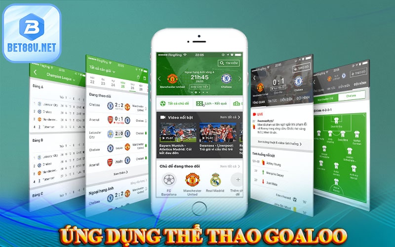 Khám phá ứng dụng thể thao Goaloo dành cho thiết bị di động 